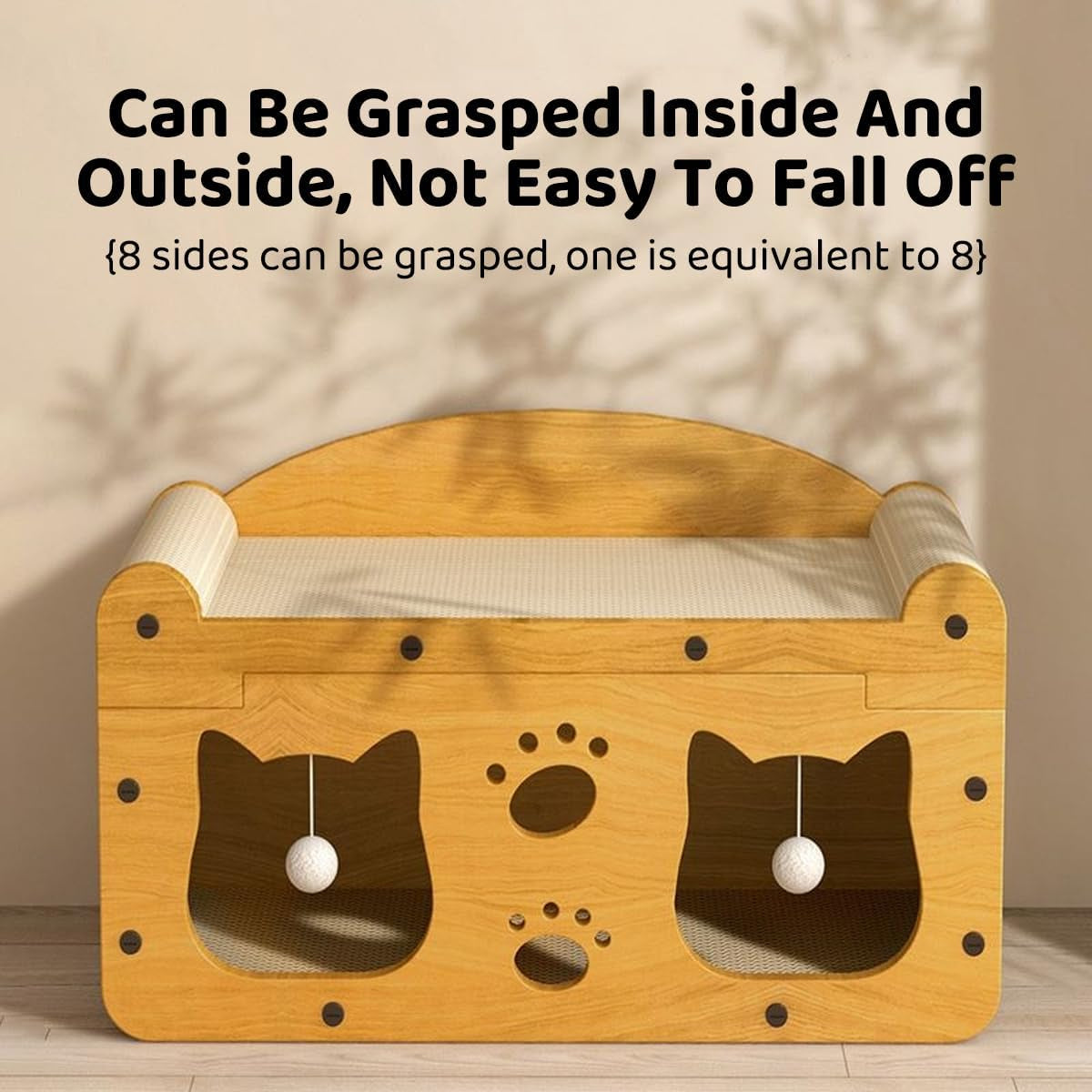 Cat Scratching Hideout Bed