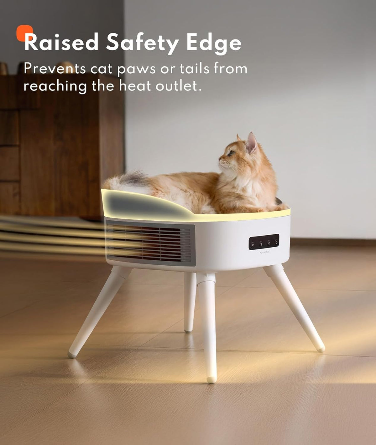 Pet Heated Cat Bed Heater