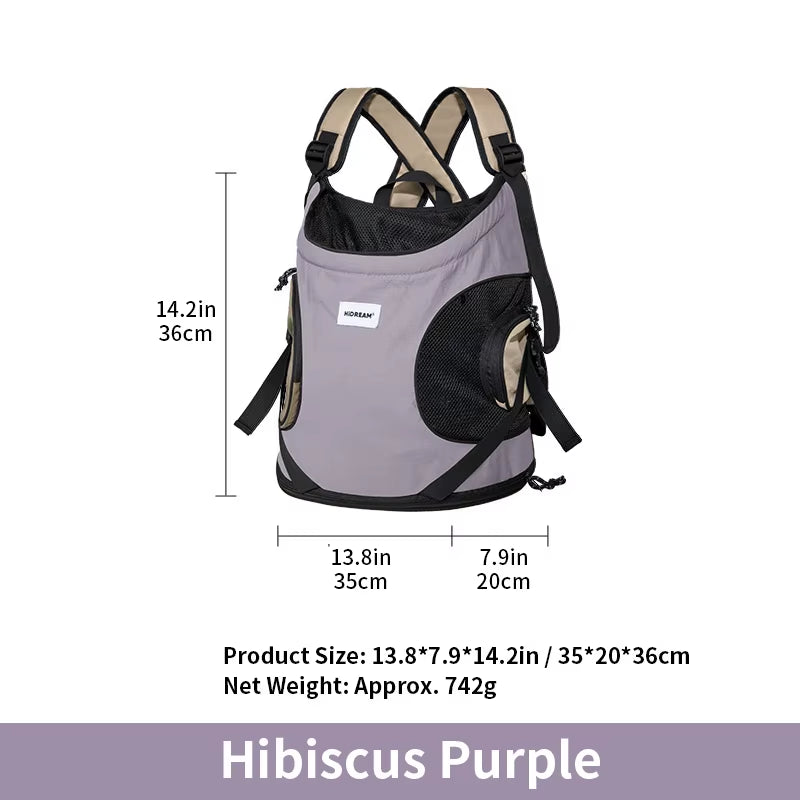 Pet Front Carry Chest Backpack – Stylish, Secure & Super Comfortable for Outdoor Adventures