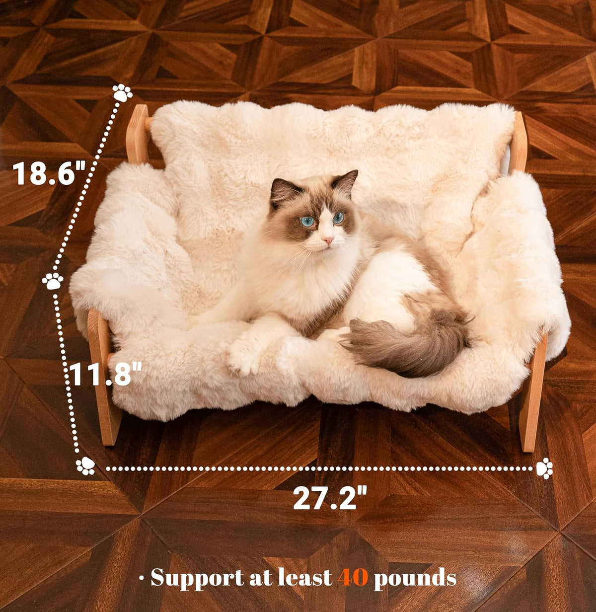 Elevated Cat Sofa Bed